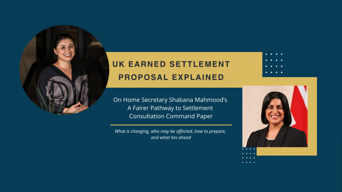 New Earned Settlement Rules