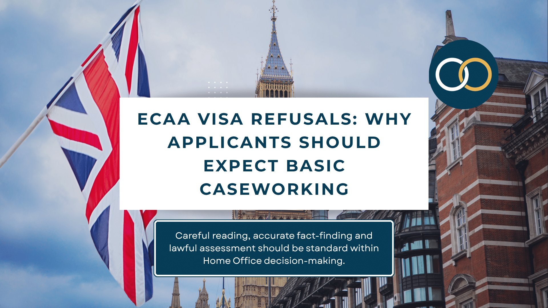 ECAA application documents under careful caseworking review